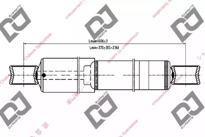 Амортизатор DJ PARTS DS1060GT